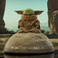 Star Wars The Mandalorian Milestones Estatua 1/2 Grogu on Seeing Stone 20 cm
