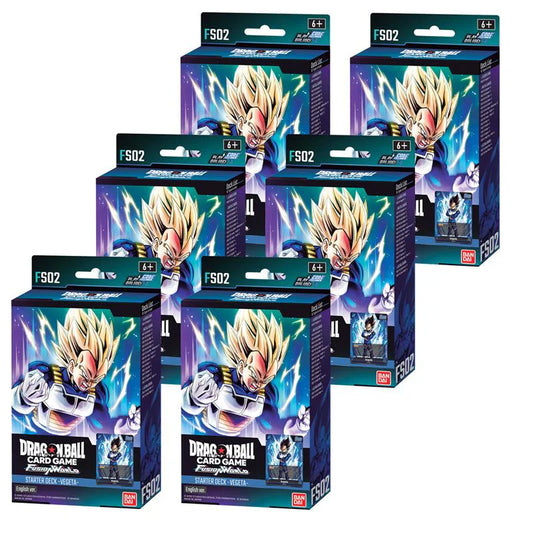 Starter Deck Display FS02 (6 mazos) Fusion World Inglés - Dragon Ball Super Card Game