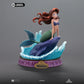 Estatua Statue Ariel 's Princess DISNEY IRON STUDIOS en resina pintada a mano