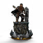 Estatua Statue Gimli Unleashed The Lord of the Rings Art Scale 1/10 EL SEÑOR DE LOS ANILLOS IRON STUDIOS en resina pintada a mano