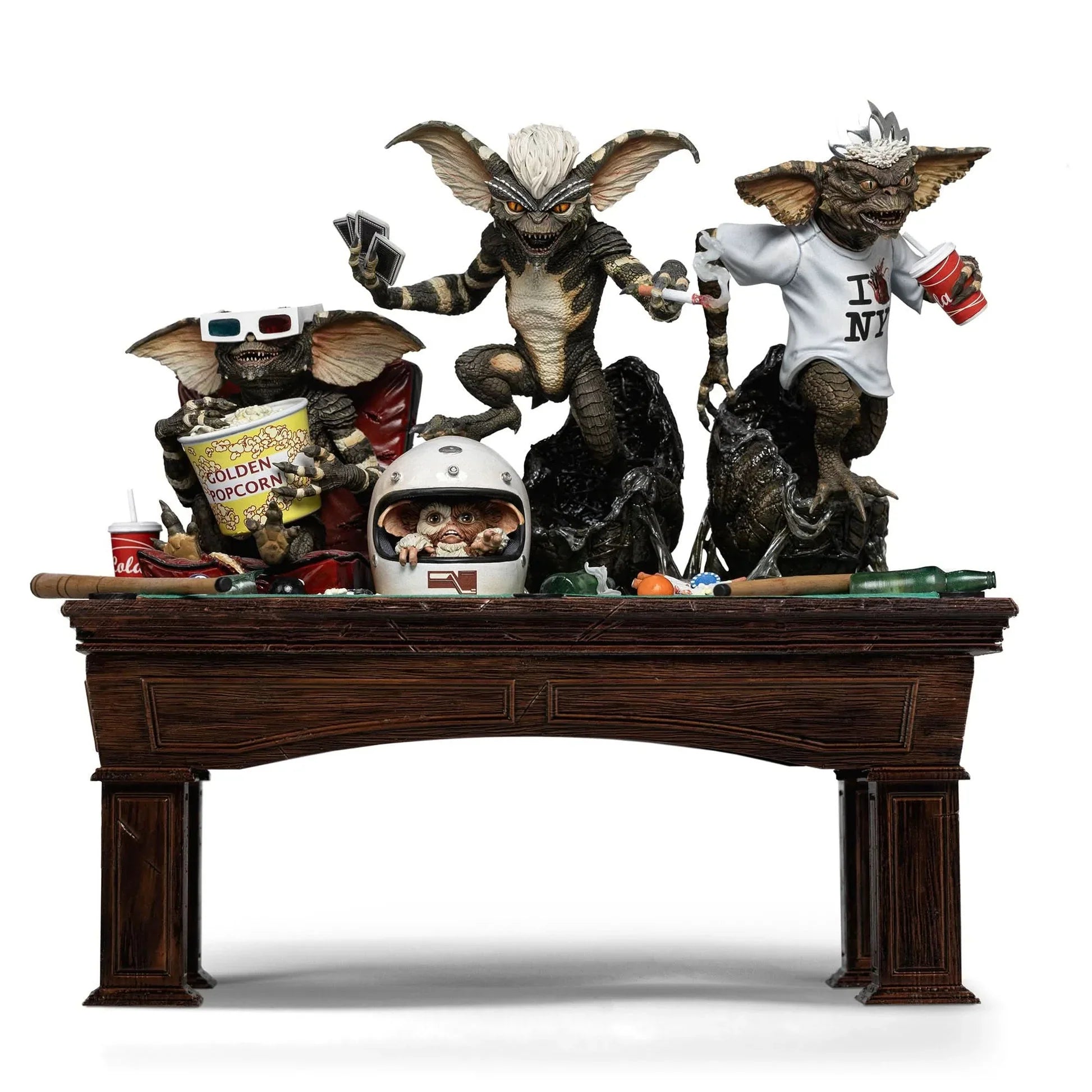 Estatua Statue Diorama Art Scale 1/10 GREMLINS IRON STUDIOS en resina pintada a mano