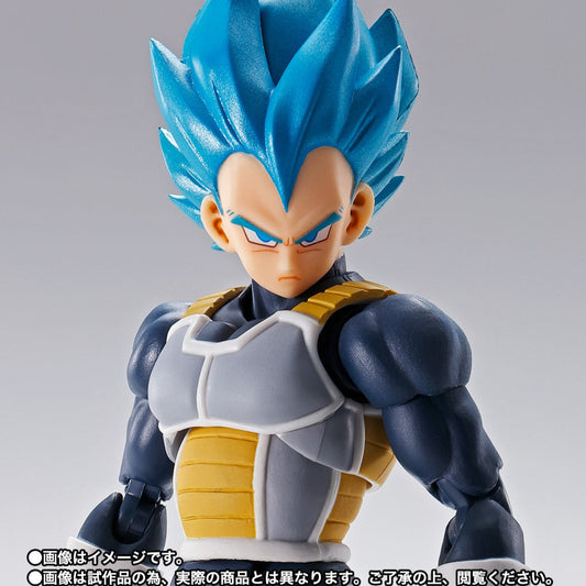 SH FIGUARTS DRAGON BALL SUPER VEGETA SUPER SAIYAN GOD 15 ANNIVERSARY - Z POP Toys