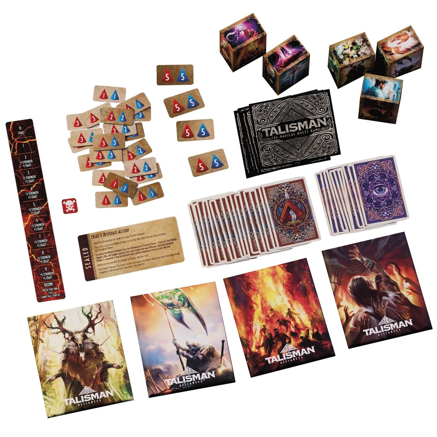 TALISMAN ALLIANCES: FATE BECKONS - ENGLISH QUEST PACK FOR TALISMAN - HASBRO GAMING 