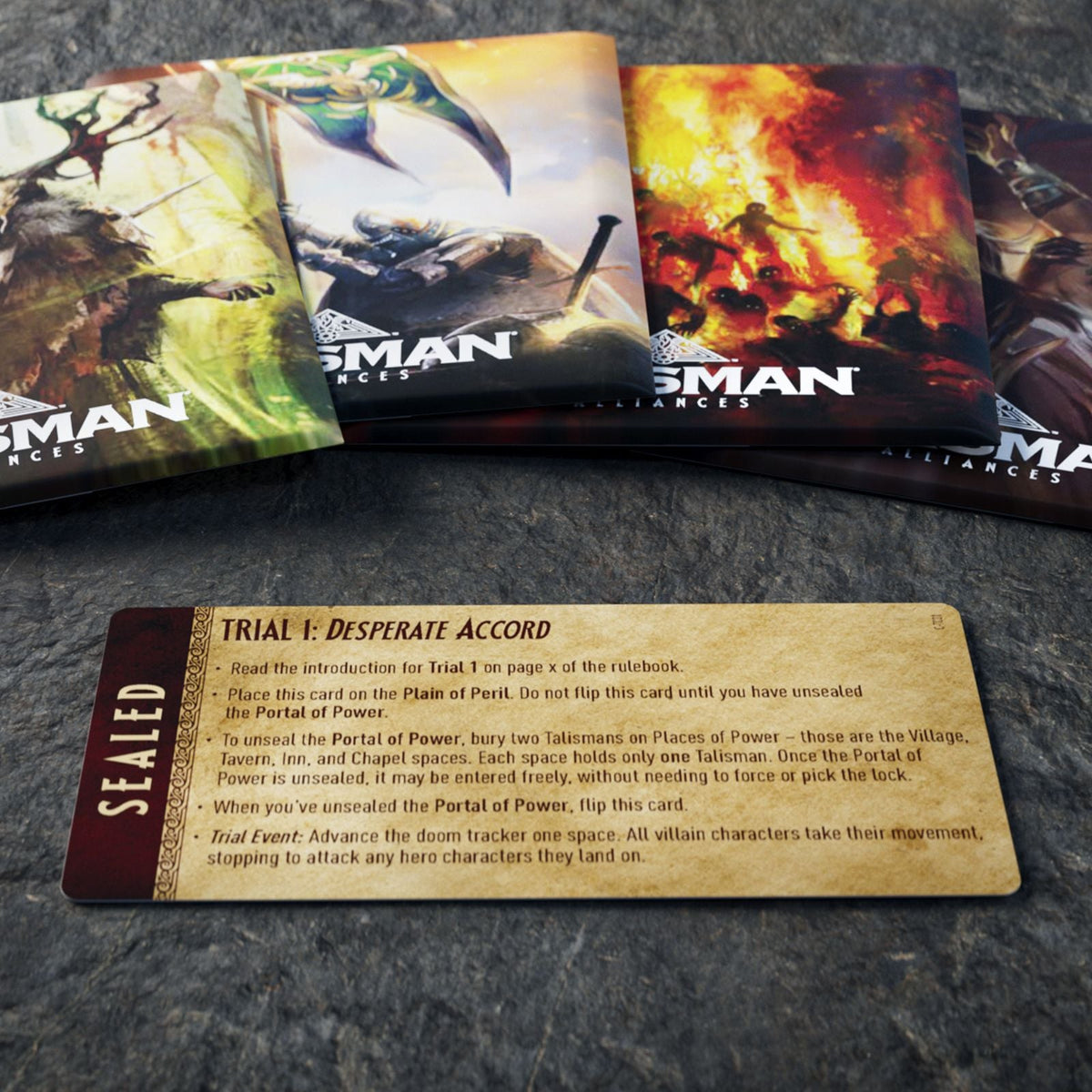 TALISMAN ALLIANCES: FATE BECKONS - ENGLISH QUEST PACK FOR TALISMAN - HASBRO GAMING 