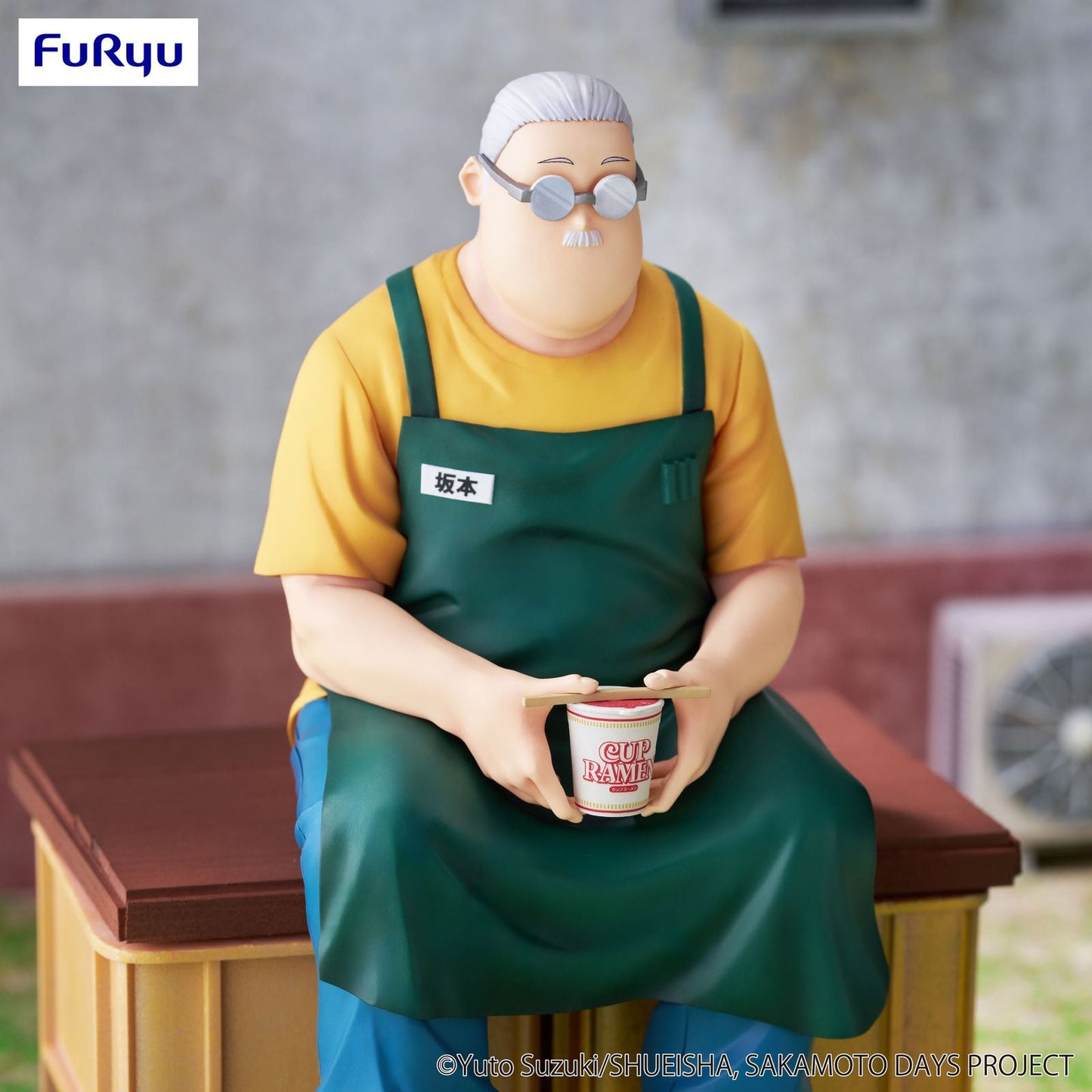 TARO SAKAMOTO FIGURA 15 CM SAKAMOTO DAYS NOODLE STOPPER