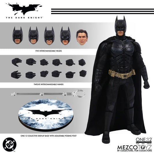 THE DARK KNIGHT BATMAN FIGURA 17 CM DC UNIVERSE ONE:12 COLLECTIVE