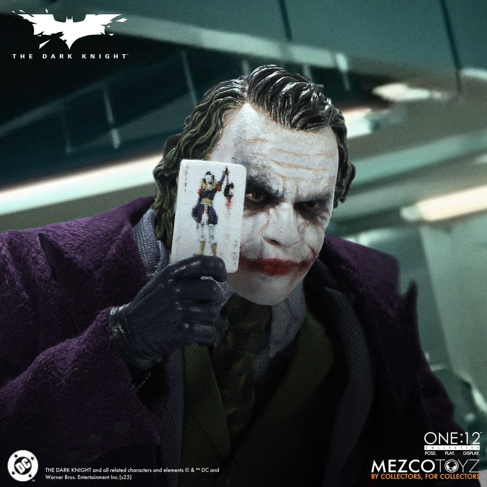 THE JOKER HEATH LEDGER VERSION FIGURA 17 CM DC UNIVERSE THE DARK KNIGHT ONE:12 COLLECTIVE