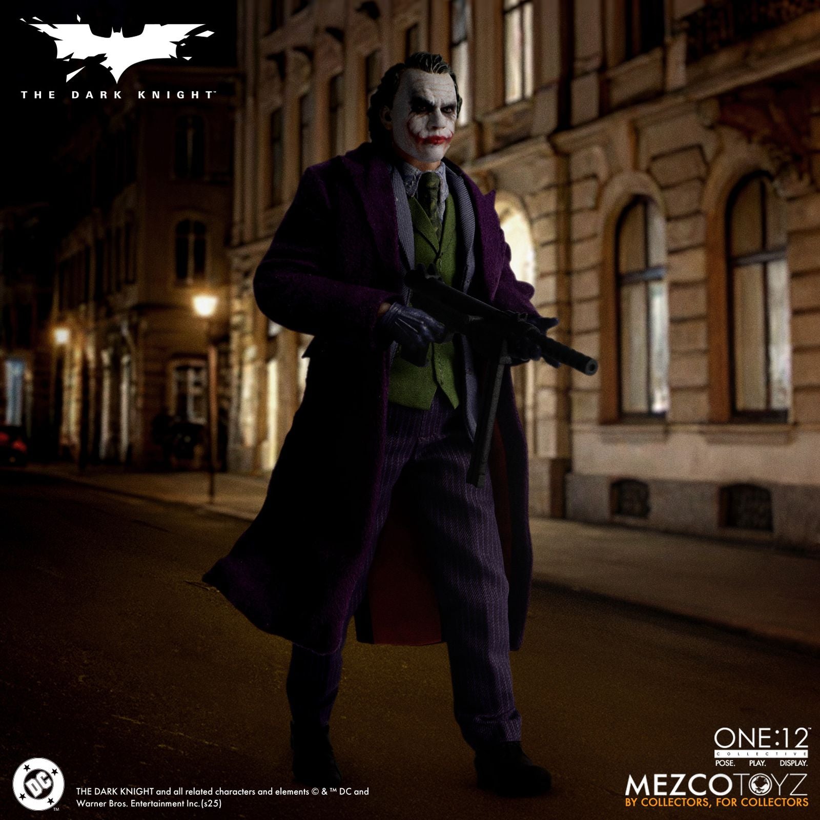 THE JOKER HEATH LEDGER VERSION FIGURA 17 CM DC UNIVERSE THE DARK KNIGHT ONE:12 COLLECTIVE