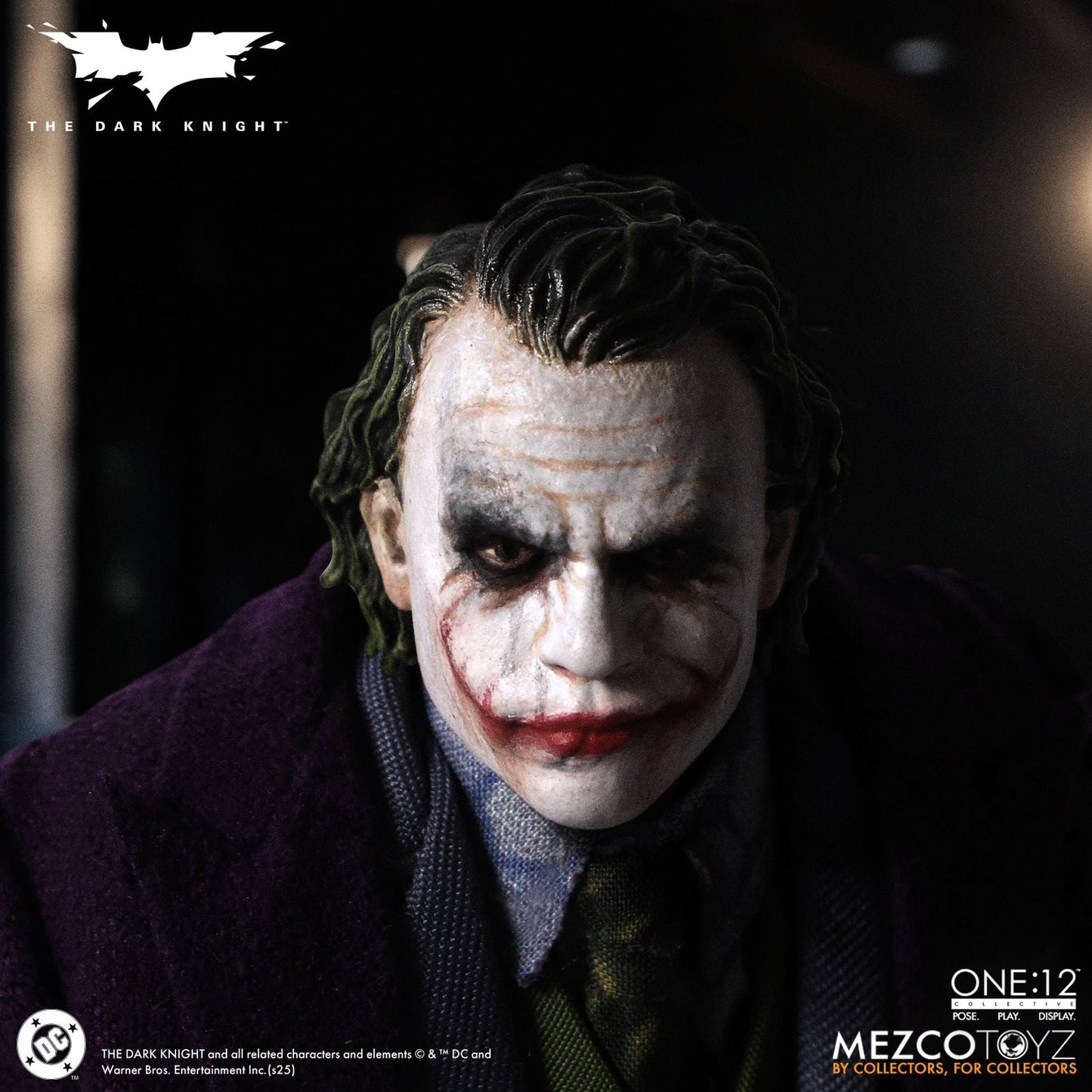 THE JOKER HEATH LEDGER VERSION FIGURA 17 CM DC UNIVERSE THE DARK KNIGHT ONE:12 COLLECTIVE