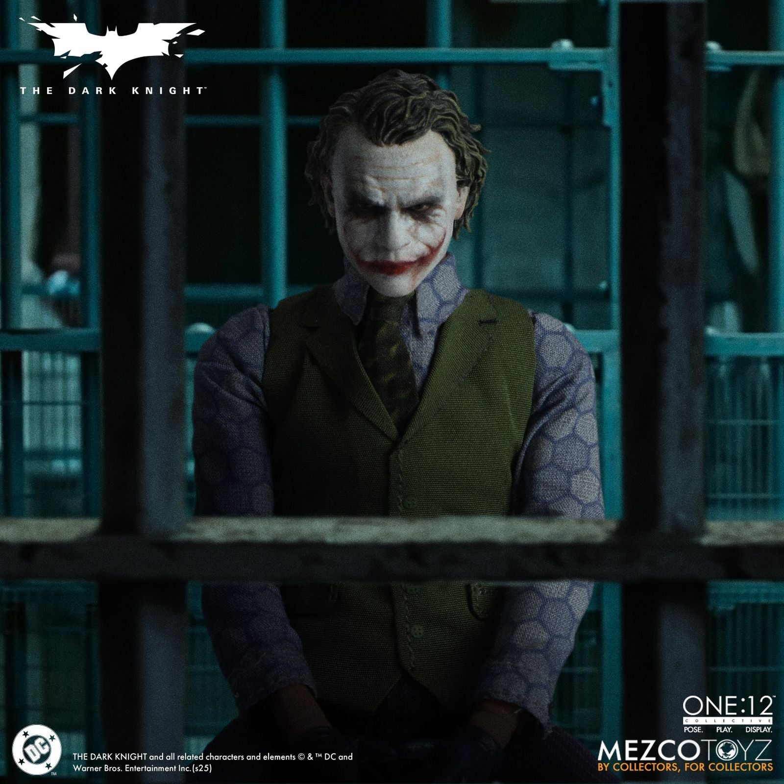 THE JOKER HEATH LEDGER VERSION FIGURA 17 CM DC UNIVERSE THE DARK KNIGHT ONE:12 COLLECTIVE