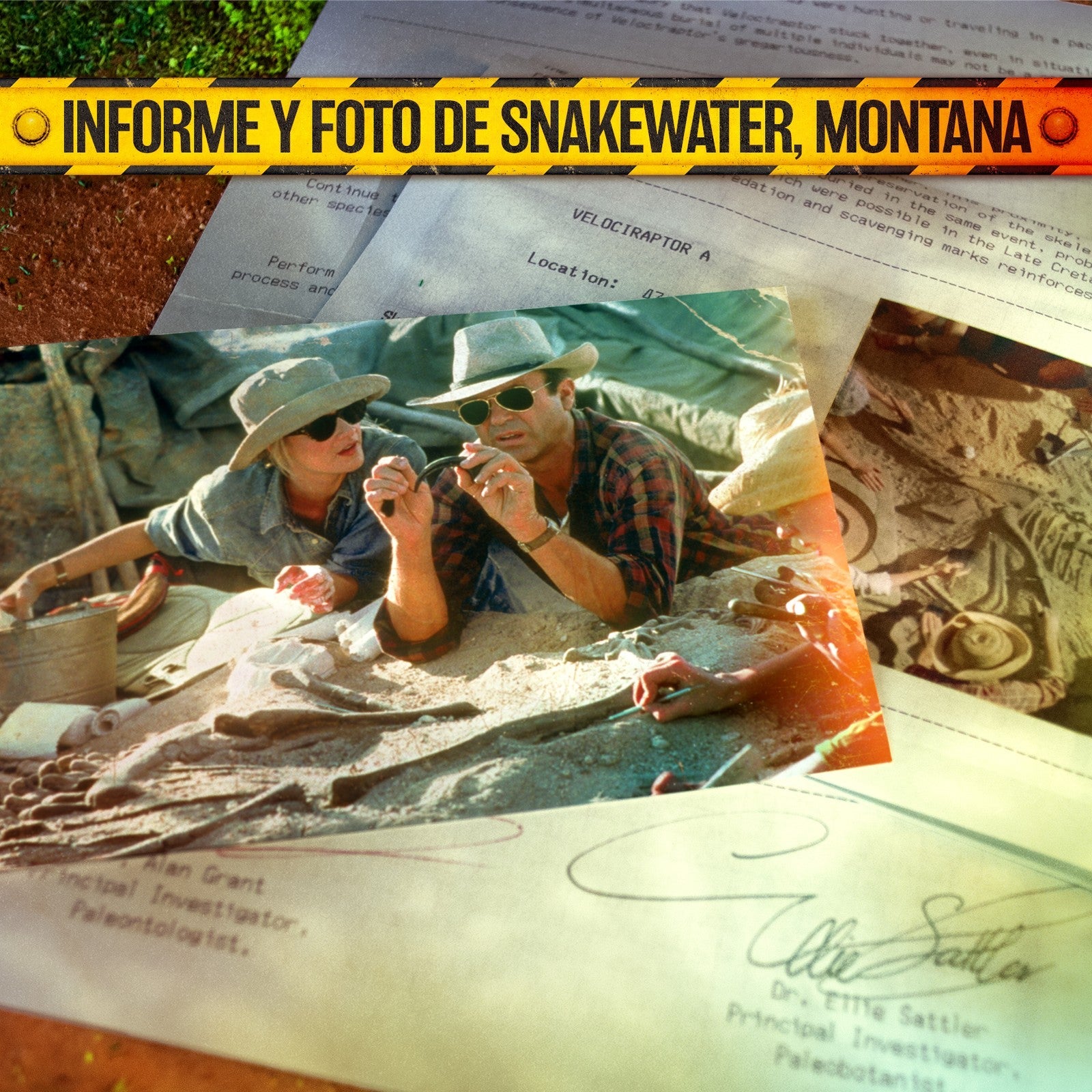 THE LOST MEMORIES COLLECTOR'S BOX JURASSIC PARK