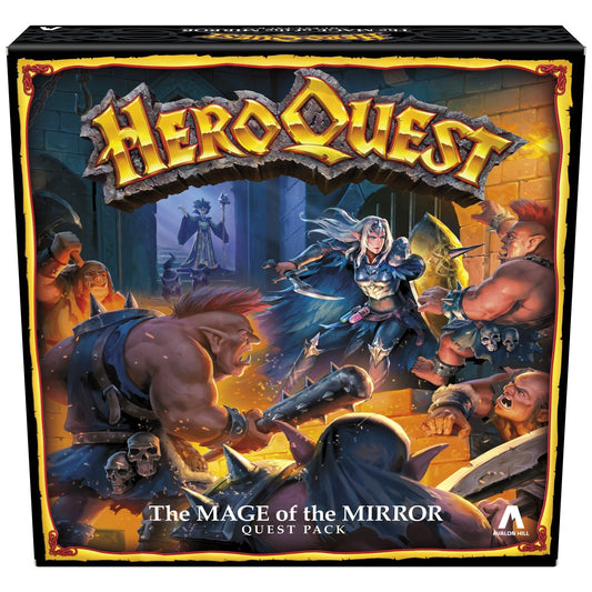 THE MAGE OF THE MIRROR - ENGLISH QUEST PACK FOR HEROQUEST - HASBRO GAMING 