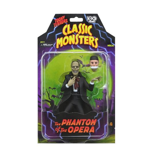 THE PHANTOM OF THE OPERA SCALE ACTION FIGURA 15 CM UNIVERSAL MONSTERS TOONY TERRORS