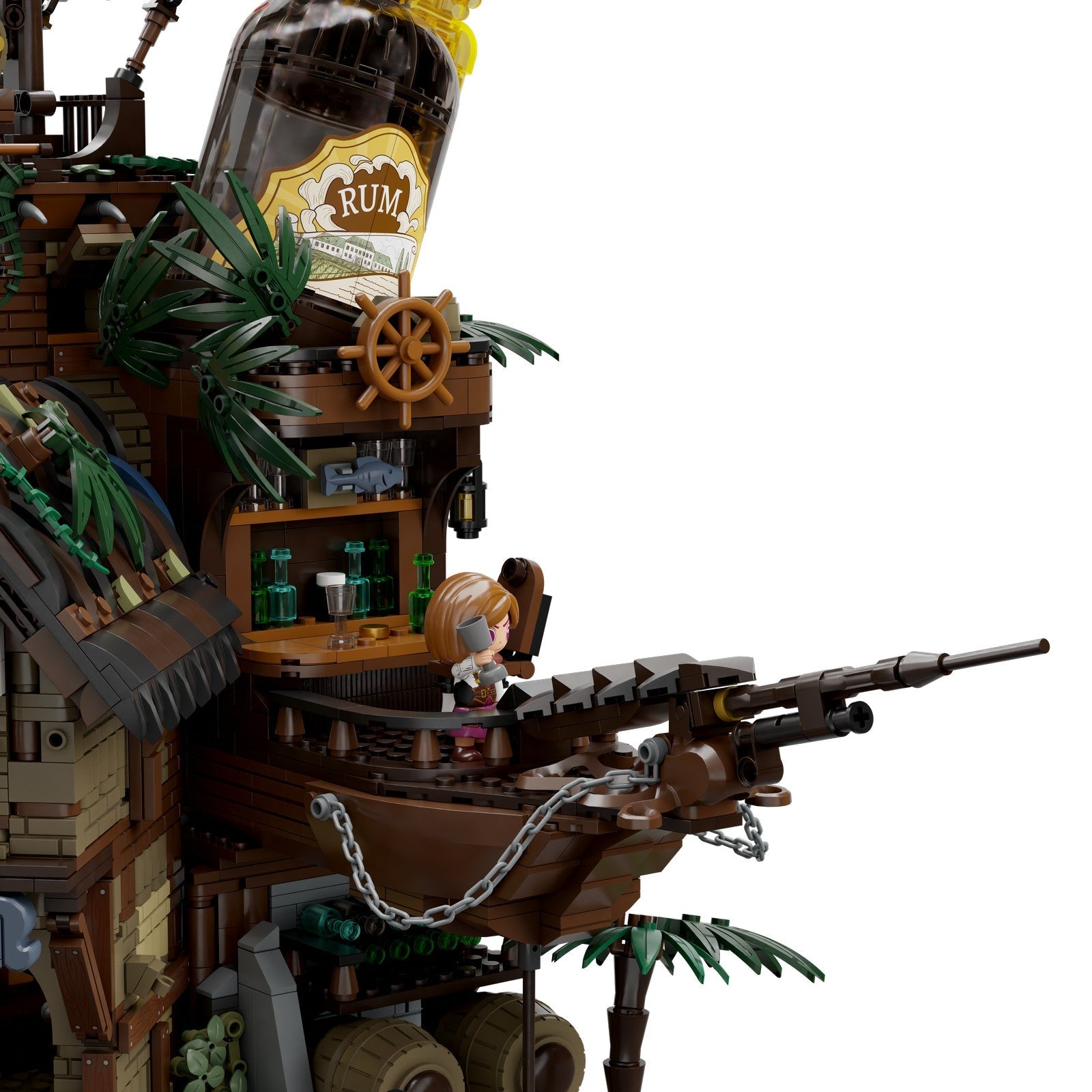 THE PIRATES PUB SET CONSTRUCCION 58 CM RETRO SERIES