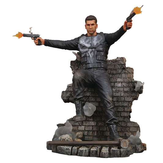 THE PUNISHER PVC DIORAMA 23 CM DISNEY+ MARVEL GALLERY