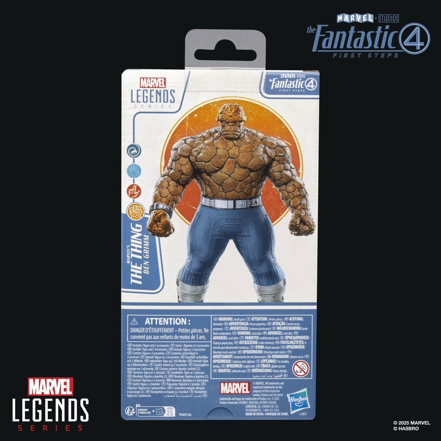 THE THING FIGURA 15 CM THE FANTASTIC 4: FIRST STEPS MARVEL LEGENDS SERIES