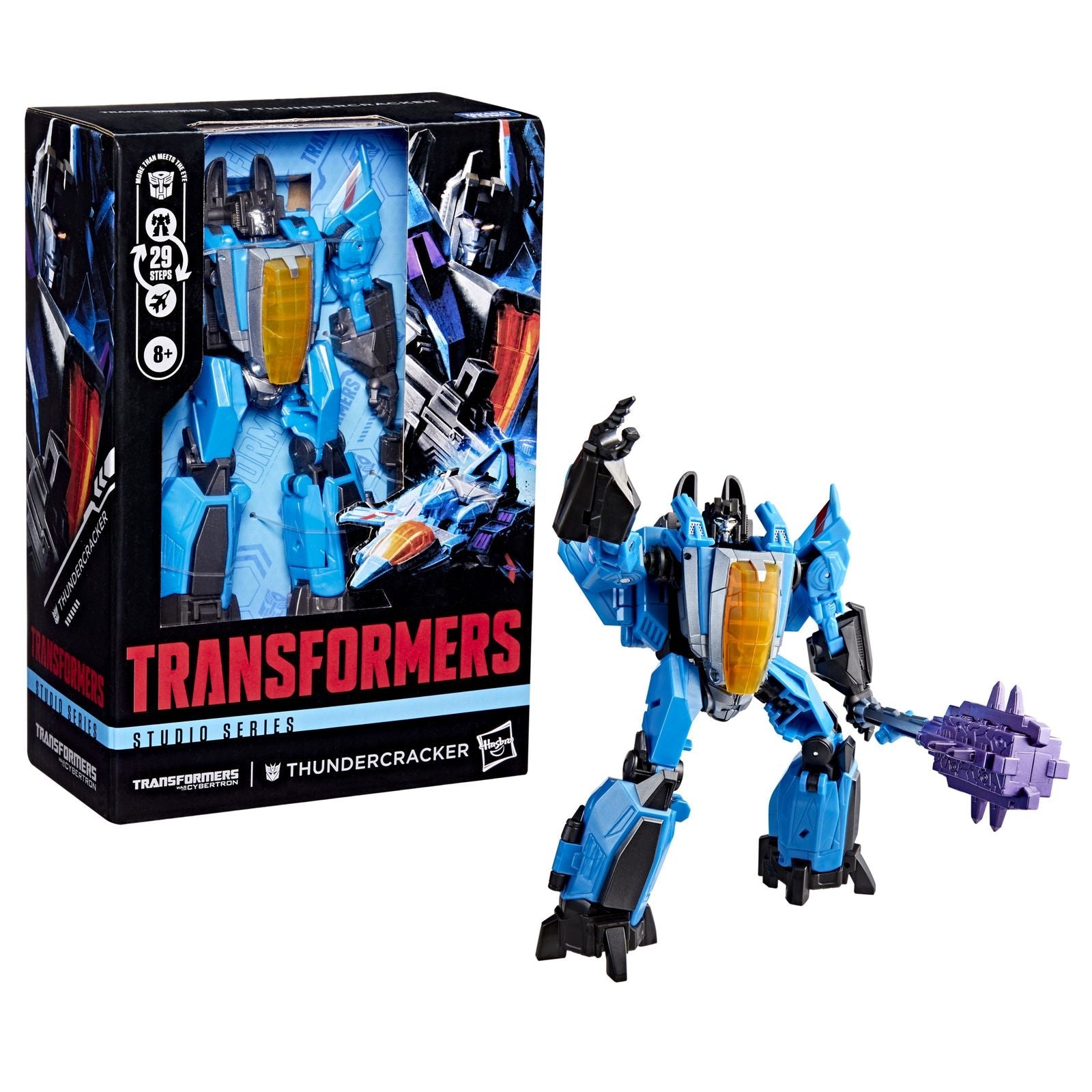 THUNDERCRACKER VOYAGER CLASS FIGURA 16,5 CM TRANSFORMERS: WAR FOR CYBERTRON STUDIO SERIES