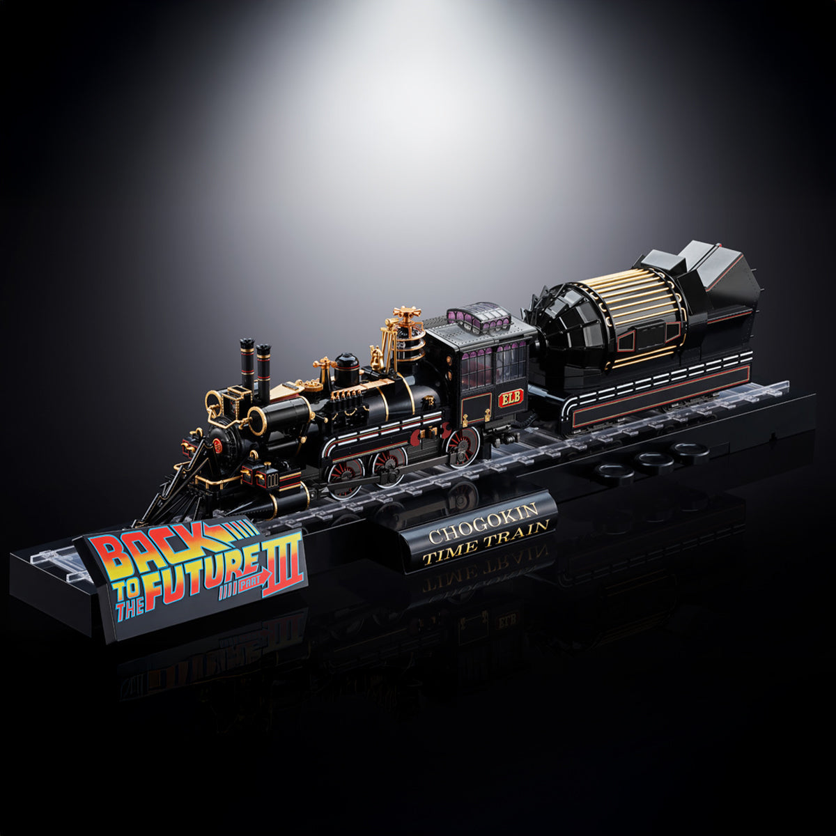 TIME TRAIN  FIGURA 52 CM BACK TO THE FUTURE III CHOGOKIN