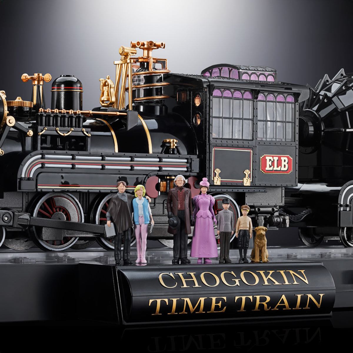 TIME TRAIN  FIGURA 52 CM BACK TO THE FUTURE III CHOGOKIN