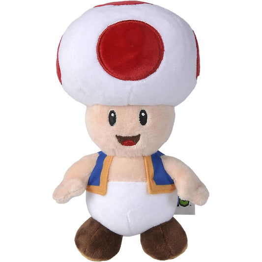 TOAD PELUCHE 20 CM SUPER MARIO NINTENDO