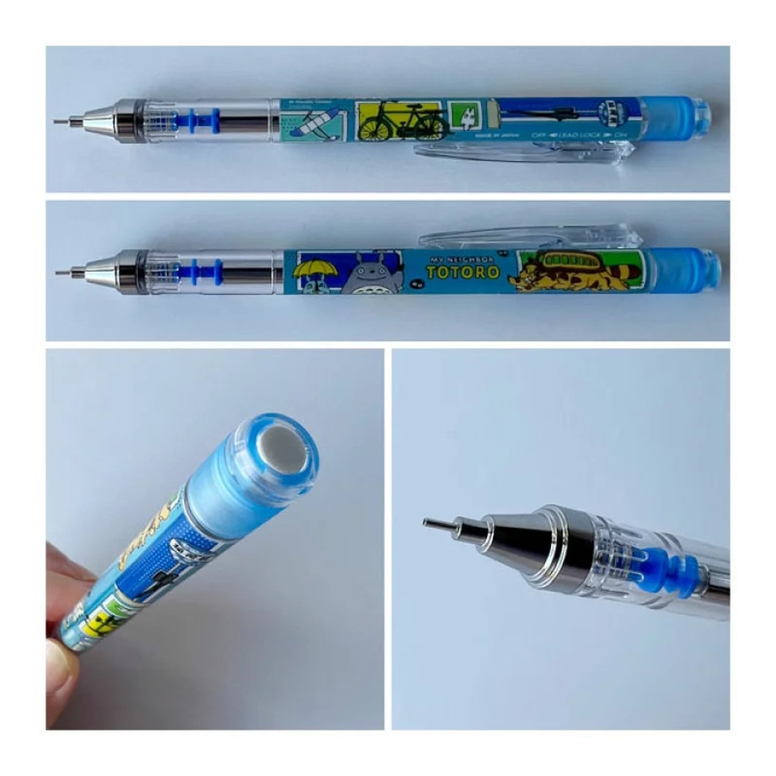 TOTORO VEHICULOS LAPIZ PORTAMINAS 0,5 MM MI VECINO TOTORO