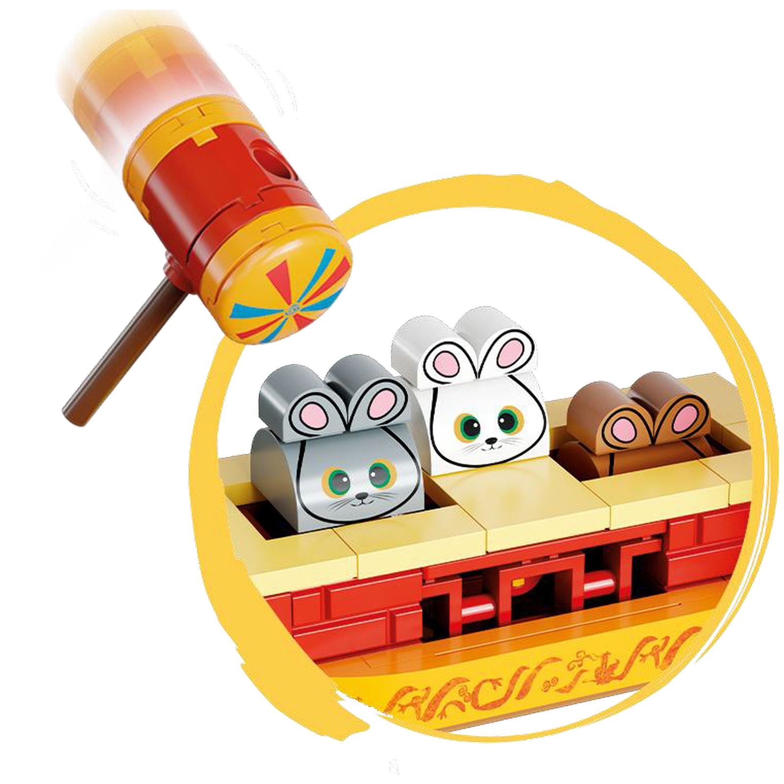 TRAINING CAMP SET CONSTRUCCION 16 CM KUNG FU PANDA ADVENTURE PARK SERIES