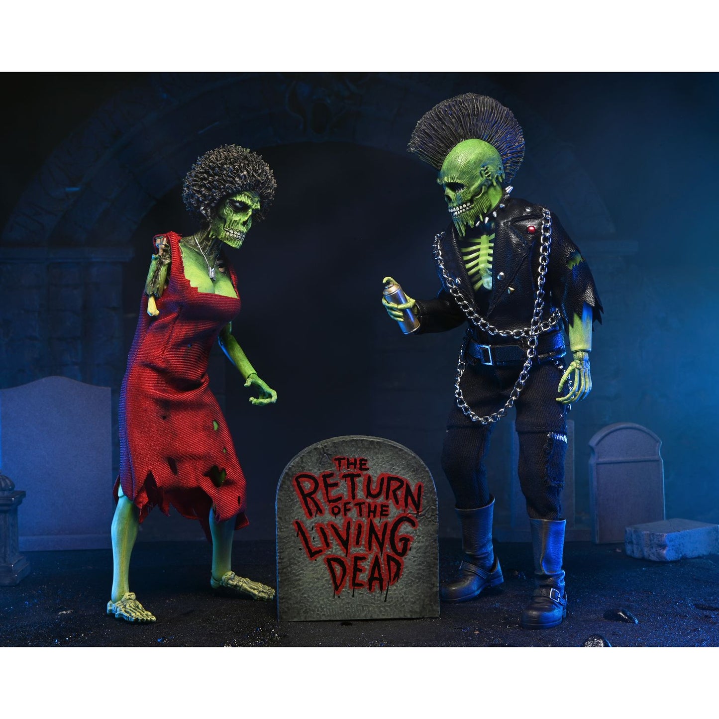 TRASH & SUICIDE PACK 2 CLOTHED ACTION FIG. 20 CM THE RETURN OF THE LIVING DEAD