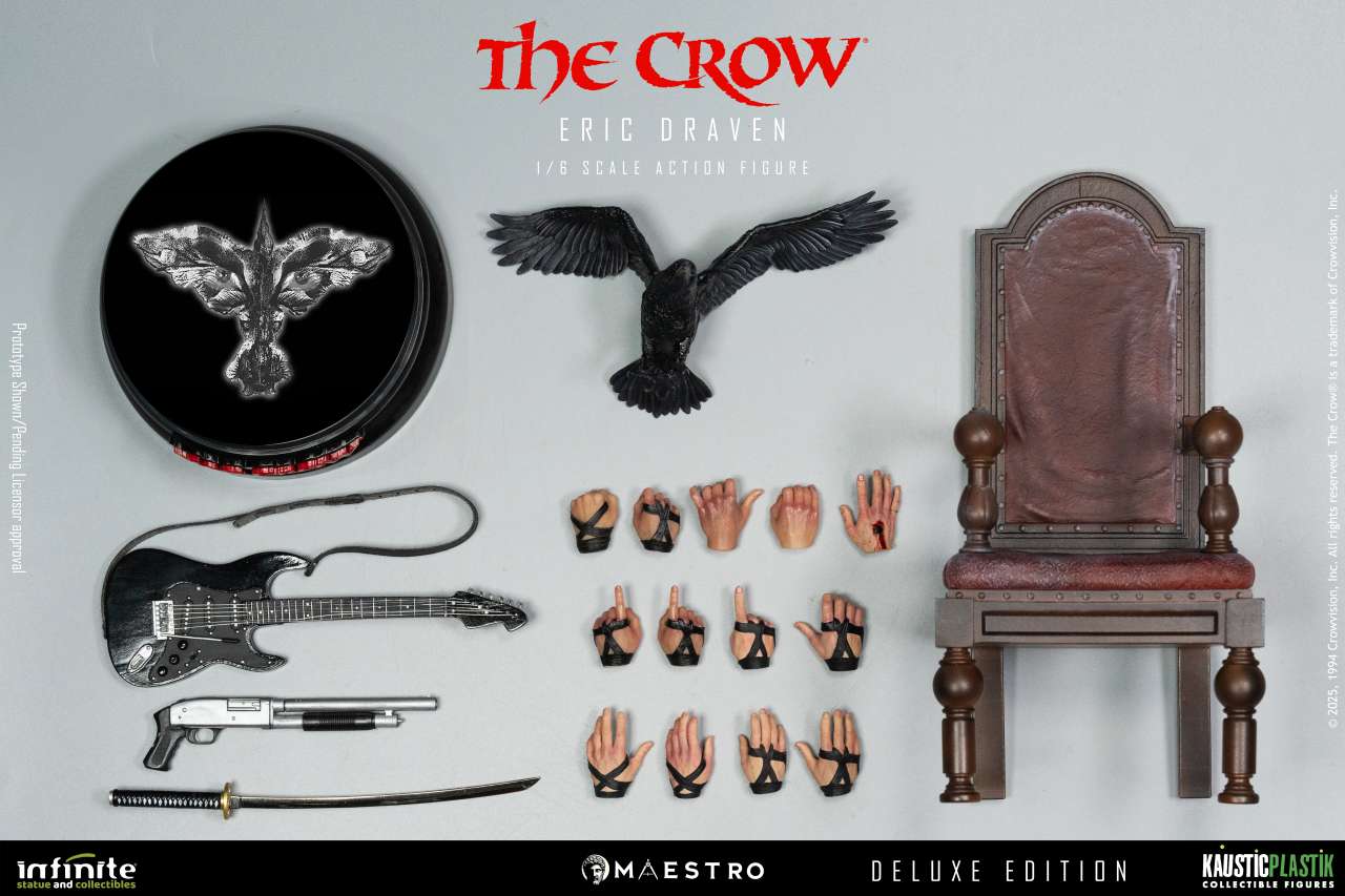 The Crow Eric Draven 1/6 Luxury Action Figure DELUXE EDITION