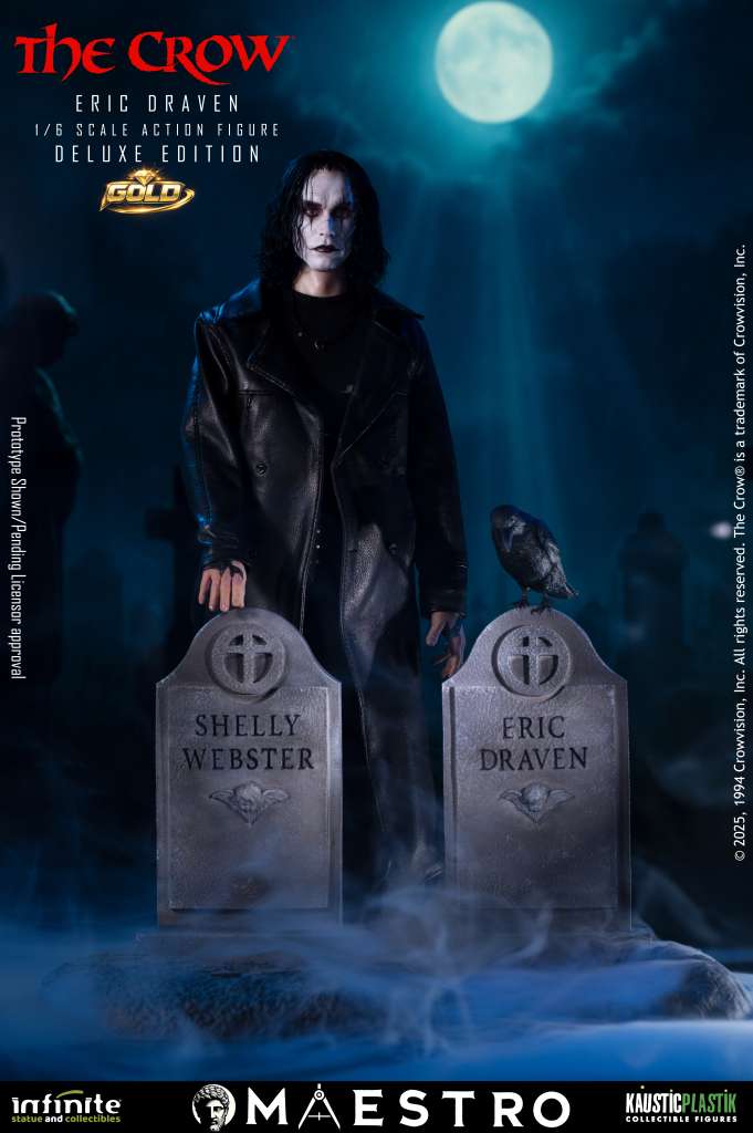 The Crow Eric Draven 1/6 Luxury Action Figure DELUXE GOLD EDITION