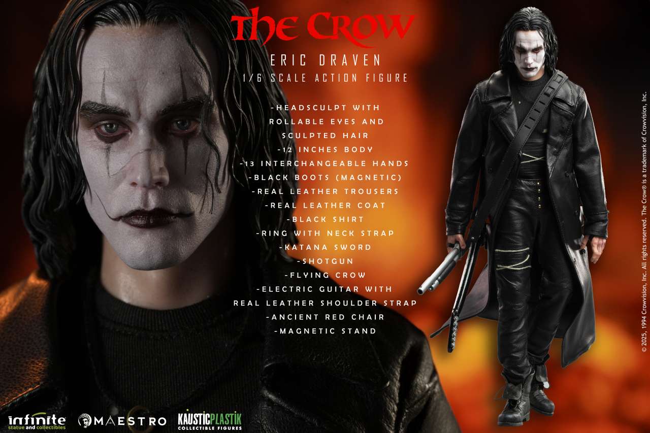 The Crow Eric Draven 1/6 Luxury Action Figure STANDARD EDITION