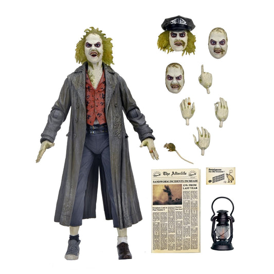 ULTIMATE BEETLEJUICE TOUR GUIDE THE BIO-EXORCIST SCALE ACTION FIG. 18 CM BEETLEJUICE 1988