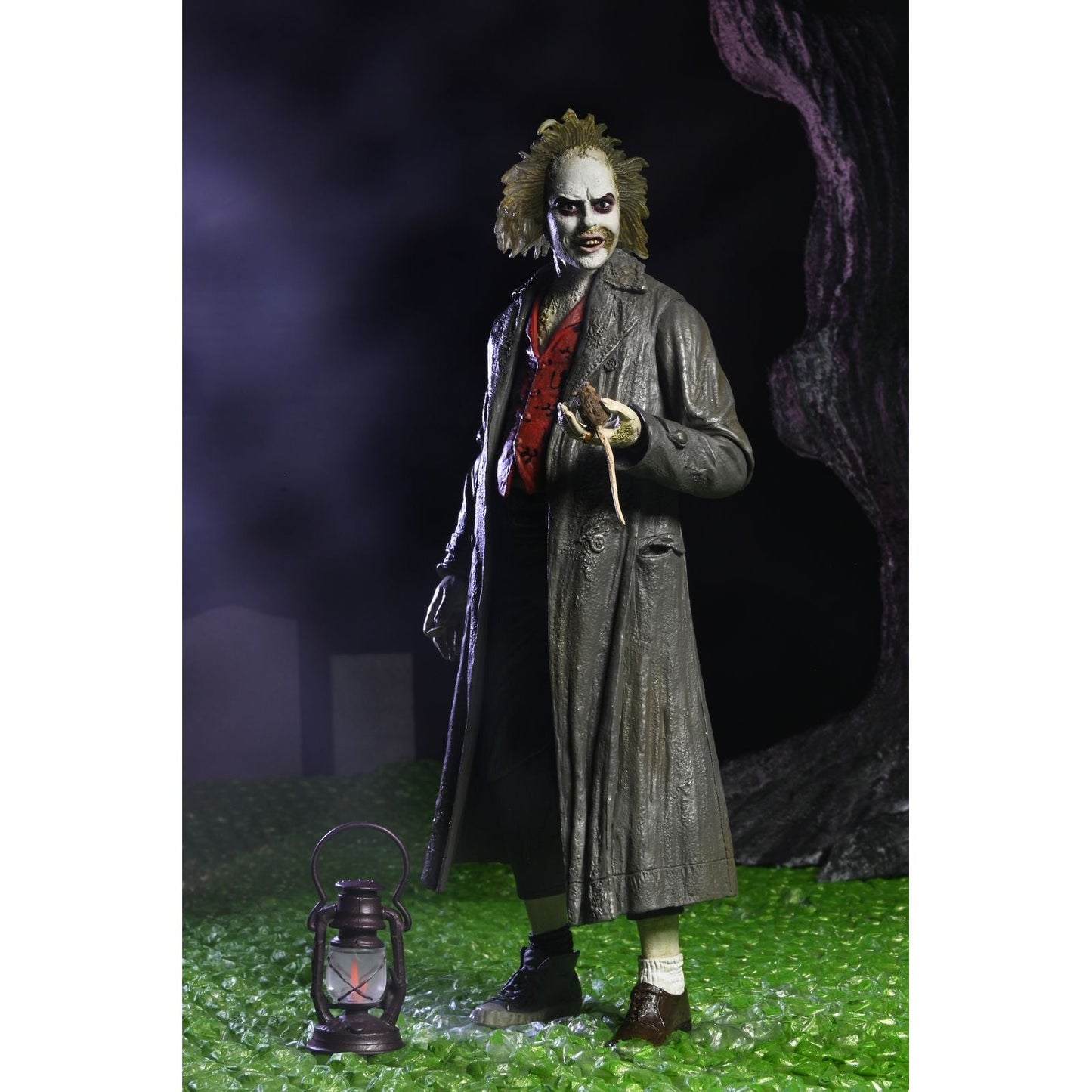 ULTIMATE BEETLEJUICE TOUR GUIDE THE BIO-EXORCIST SCALE ACTION FIG. 18 CM BEETLEJUICE 1988