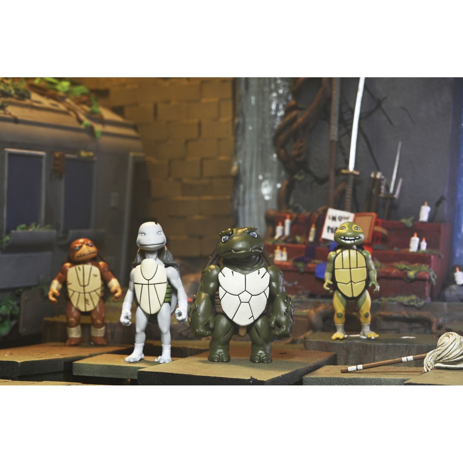 ULTIMATE CASEY MARIE JONES, ODYN & UNO FIGURAS 18 CM TEENAGE MUTANT NINJA TURTLES: THE LAST RONIN - THE LOST YEARS