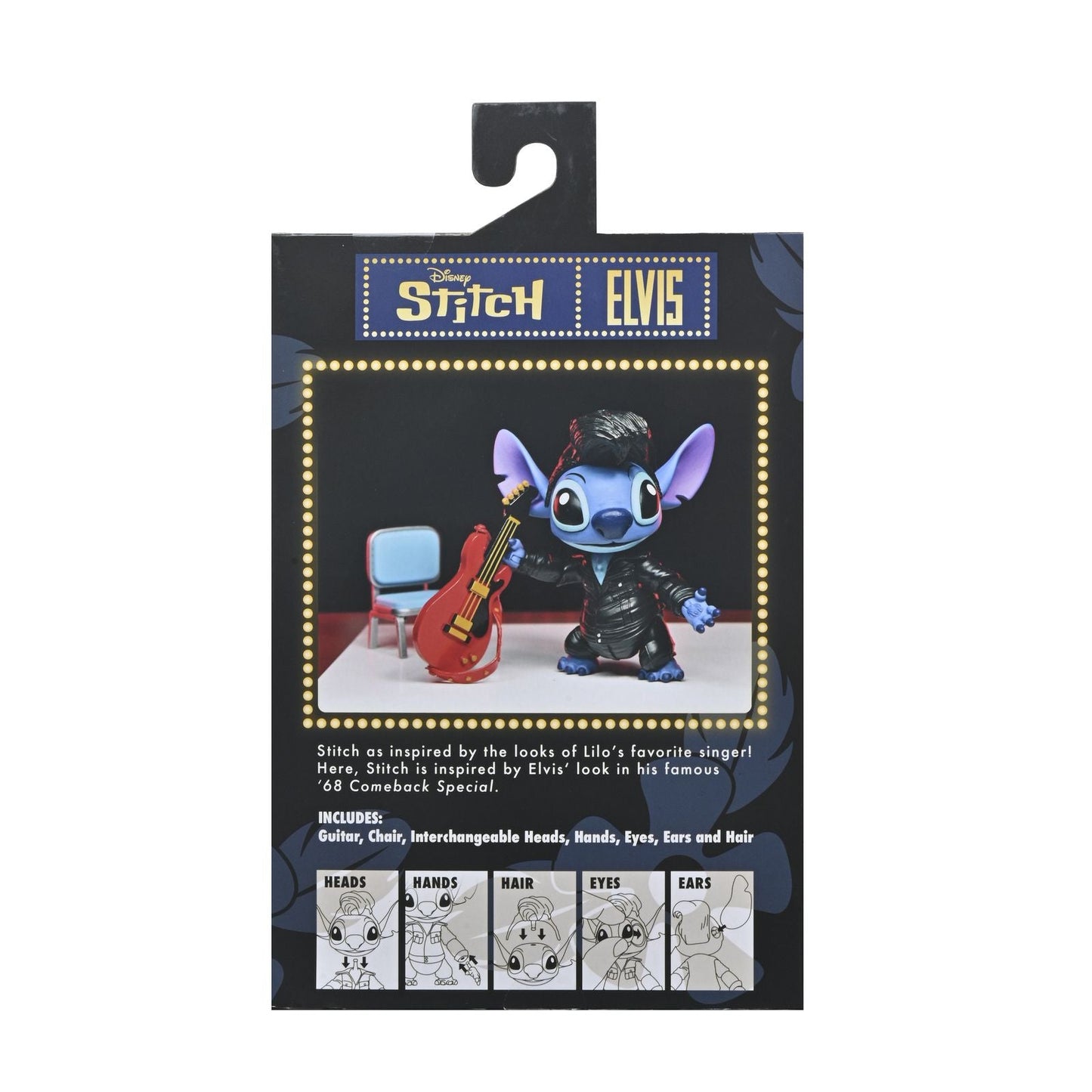 ULTIMATE ELVIS SINGER STITCH VERSION FIGURA 7 CM DISNEY LILO & STITCH