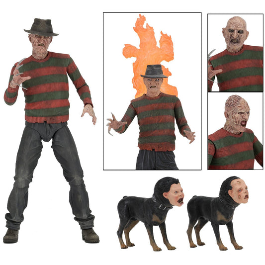 ULTIMATE FREDDY SCALE ACTION FIGURA 18 CM NIGHTMARE IN ELM STREET 2 RE-RUN