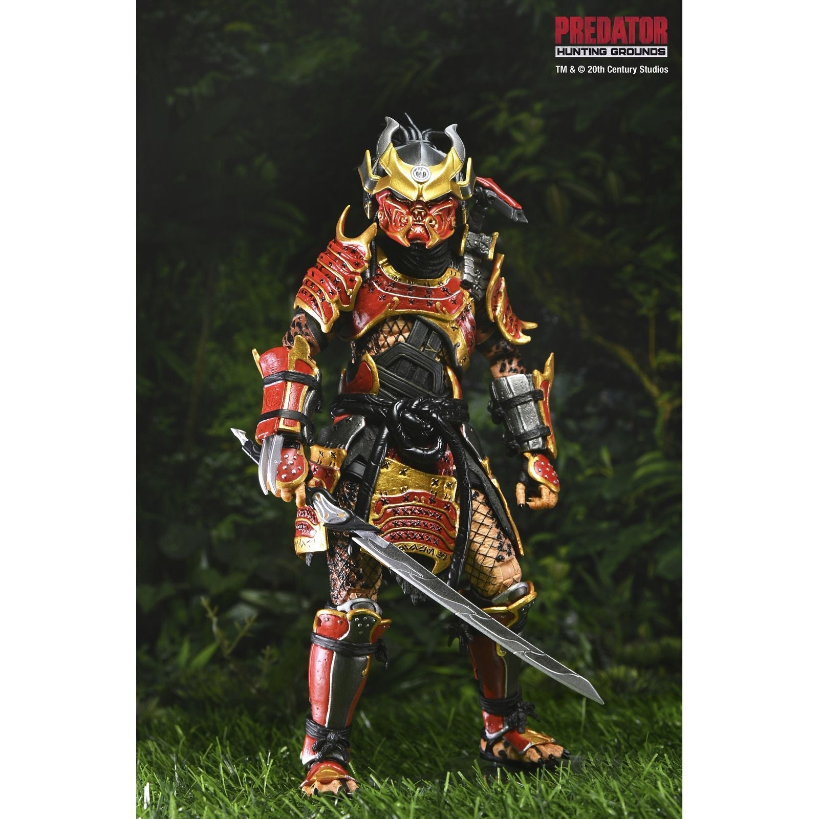 ULTIMATE SAMURAI PREDATOR FIGURA 18 CM PREDATOR: HUNTING GROUNDS 
