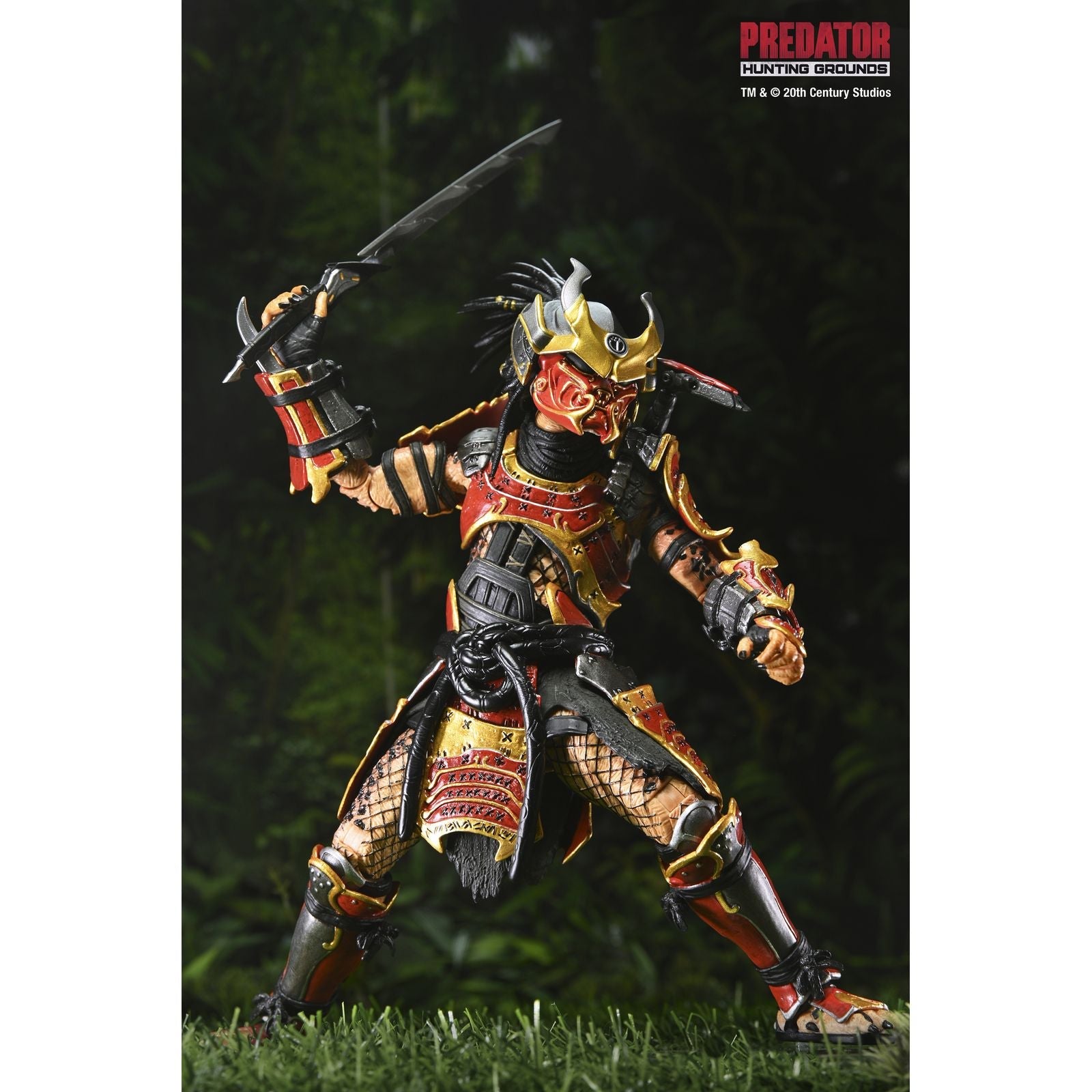 ULTIMATE SAMURAI PREDATOR FIGURA 18 CM PREDATOR: HUNTING GROUNDS 