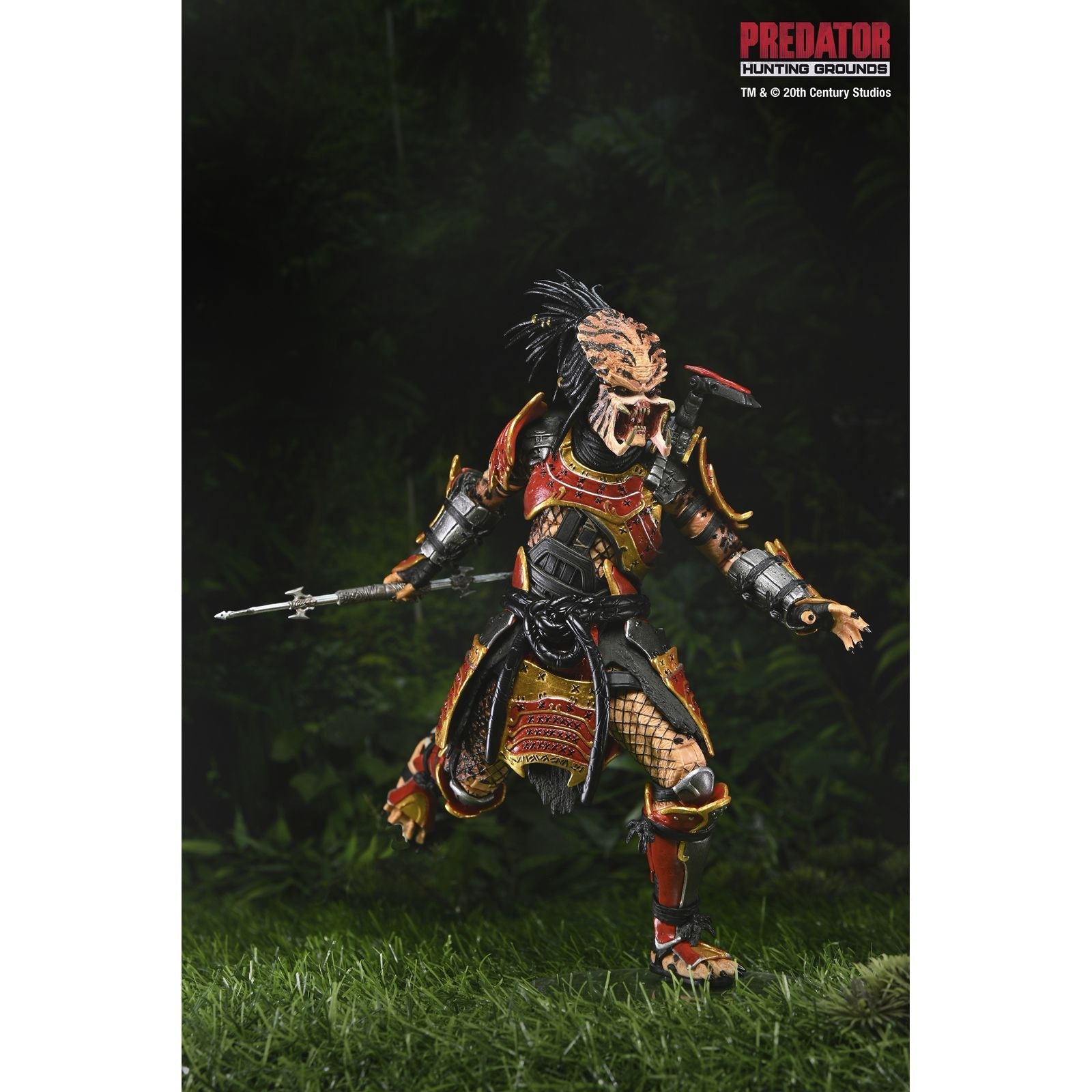ULTIMATE SAMURAI PREDATOR FIGURA 18 CM PREDATOR: HUNTING GROUNDS 