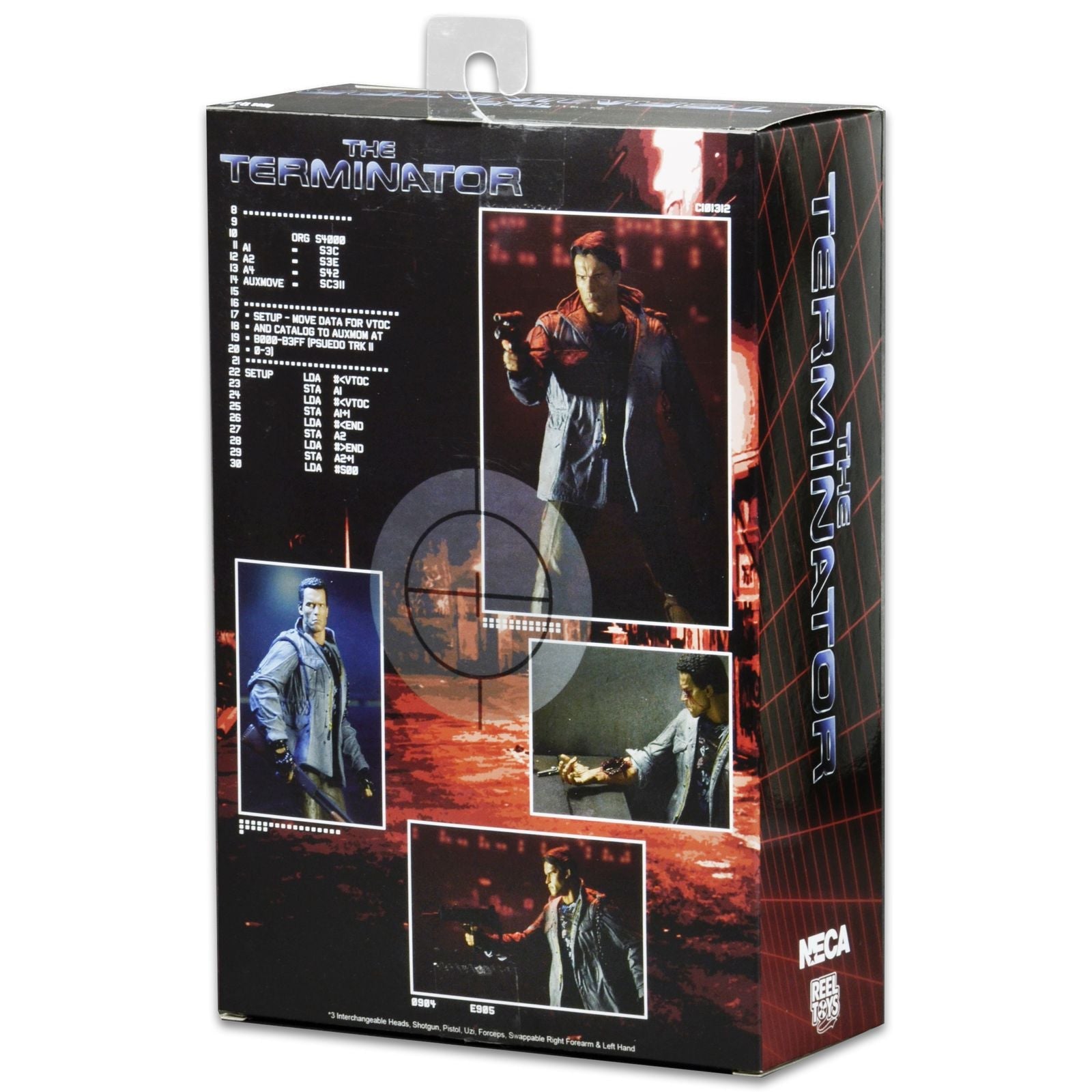 ULTIMATE T-800 TECH NOIR VERSION FIGURA 18 CM THE TERMINATOR RE-RUN