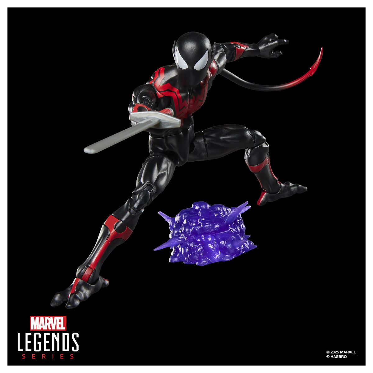 UNCANNY SPIDER-MAN (NIGHTCRAWLER) FIGURA 15 CM SPIDER-MAN MARVEL LEGENDS SERIES