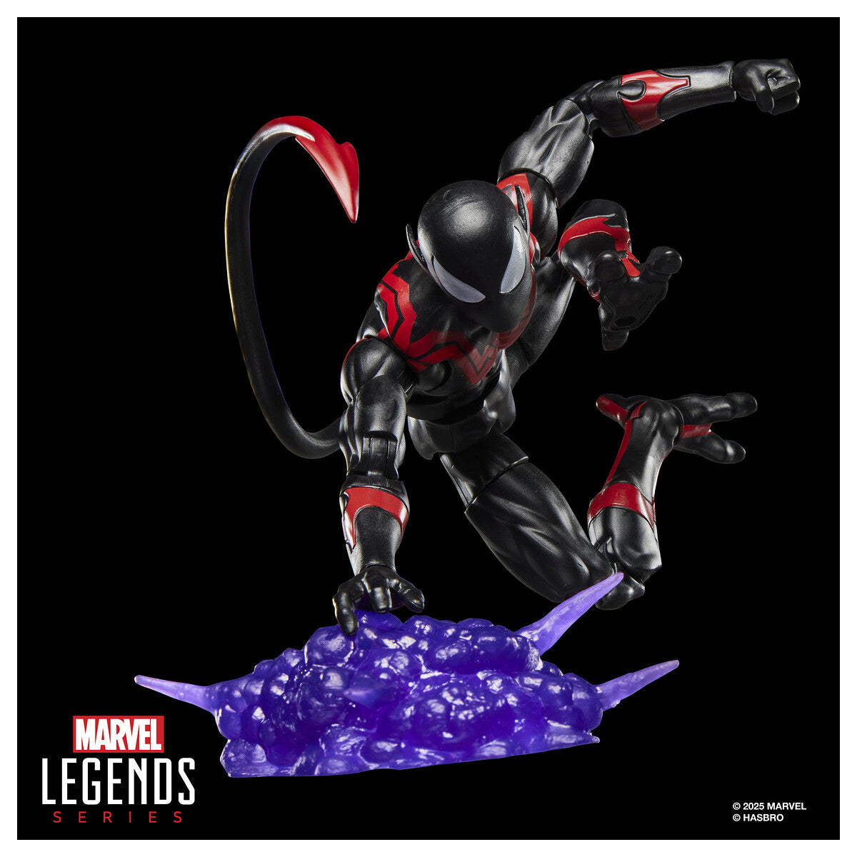 UNCANNY SPIDER-MAN (NIGHTCRAWLER) FIGURA 15 CM SPIDER-MAN MARVEL LEGENDS SERIES