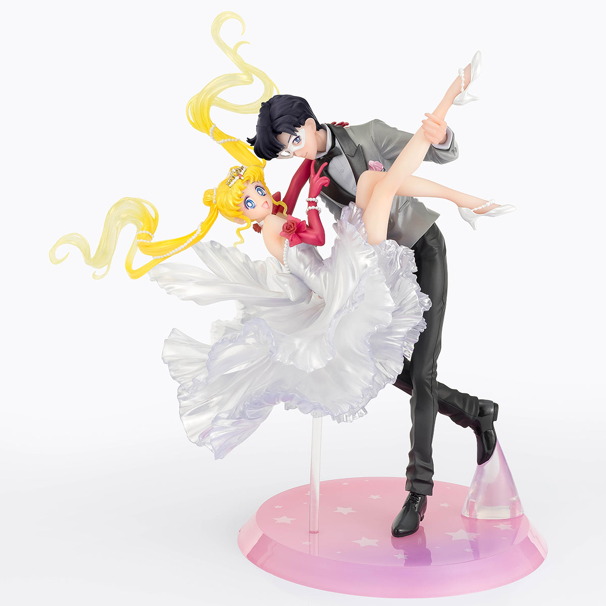 USAGI & TUXEDO MASK MOONLIGHT GLOW VERSION FIGURA 23,5 CM SAILOR MOON FIGUARTS ZERO CHOUETTE COLLECTORS SHOP 