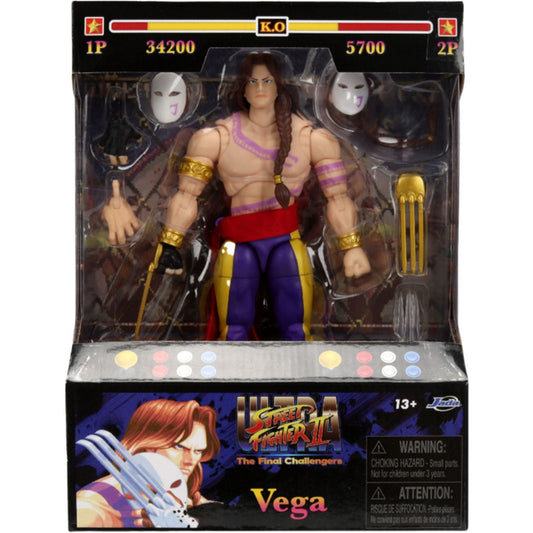 VEGA FIGURA 15 CM ULTRA STREET FIGHTER II: THE FINAL CHALLENGERS