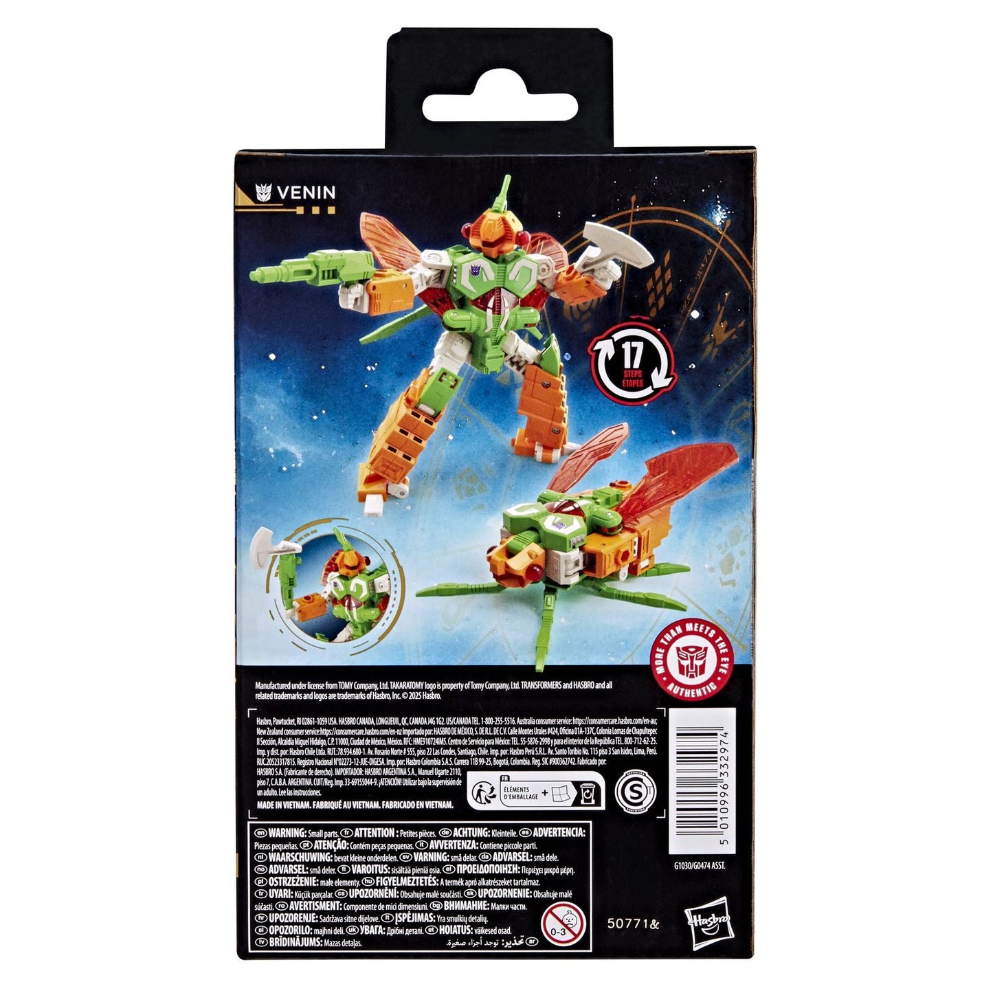 VENIN FIGURA 14 CM TRANSFORMERS: AGE OF THE PRIMES 