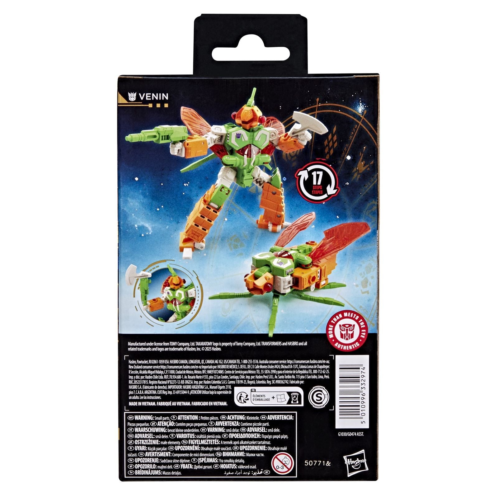 VENIN FIGURA 14 CM TRANSFORMERS: AGE OF THE PRIMES 