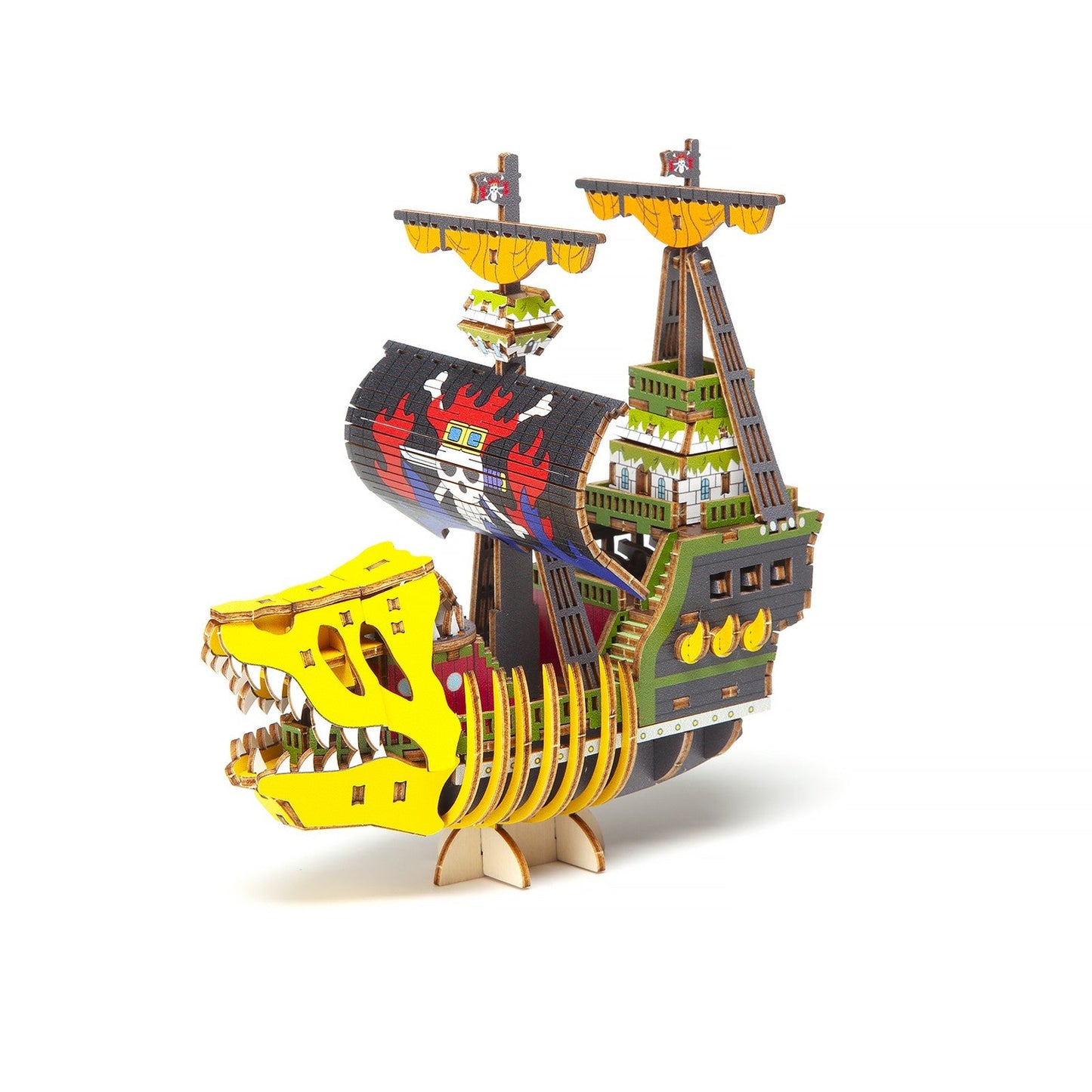 VICTORIA PUNK SET MONTAJE 13,5 CM ONE PIECE WA-GU-MI WOODEN ART