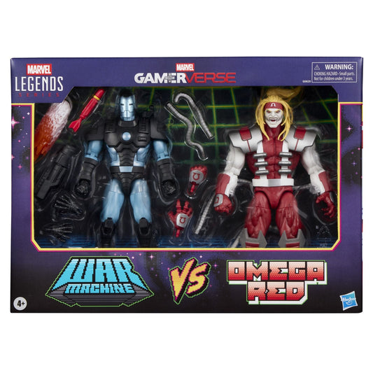 WAR MACHINE VS OMEGA RED 2 PACK FIGURAS 15 CM GAMERVERSE MARVEL LEGENDS SERIES