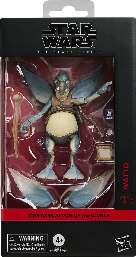WATTO FIGURA 10 CM STAR WARS: ATTACK OF THE CLONES THE BLACK SERIES