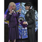 WEDNESDAY ADDAMS & ENID SINCLAIR NEVERMORE UNIFORM VERSION PACK 2 CLOTHED ACTION FIGURAS 20 CM WEDNESDAY