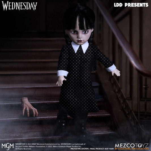 WEDNESDAY FIGURA 25 CM WEDNESDAY LIVING DEAD DOLLS RE-RUN